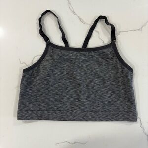 Under Armour Gray Sports Bra Size Medium